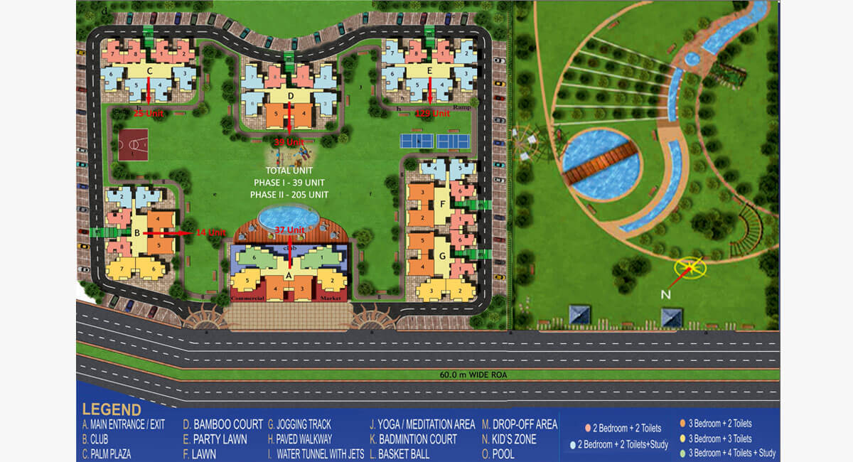 Amara Site Layout